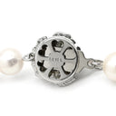 ノンブランド NON BRAND パール パールホワイト パール シルバー ネックレス 真珠 あこやパール フォーマル 一連 750 アコヤ真珠 42.5cm ラウンドシェイプ