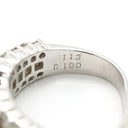 ノンブランド NON BRAND ルビー 1.1ct ダイヤリング プラチナシルバー Pt900 ルビー ダイヤモンド リング 指輪 レッド 赤 1石 オーバルミックスカット ダイヤモンド 指輪 9号