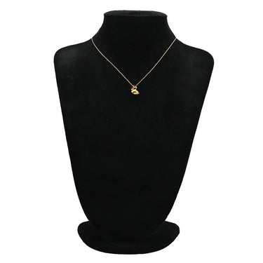 ティファニー Tiffany & Co イエローゴールド K18YG ネックレス T＆Co. エルサ ペレッティ Au750 18K 18金 ブルモチーフ