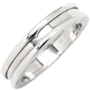 ブルガリ BVLGARI ビーゼロワン B-zero1 1バンドリング ホワイトゴールド K18WG #59 リング 指輪 BVLGARI Au750WG 18金 18K 19号