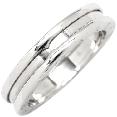 ブルガリ BVLGARI ビーゼロワン B-zero1 1バンドリング ホワイトゴールド K18WG #59 リング 指輪 BVLGARI Au750WG 18金 18K 19号
