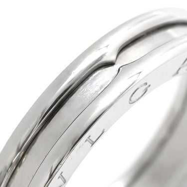 ブルガリ BVLGARI ビーゼロワン B-zero1 1バンドリング ホワイトゴールド K18WG #59 リング 指輪 BVLGARI Au750WG 18金 18K 19号