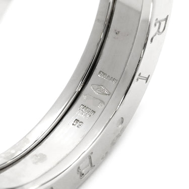 ブルガリ BVLGARI ビーゼロワン B-zero1 1バンドリング ホワイトゴールド K18WG #59 リング 指輪 BVLGARI Au750WG 18金 18K 19号