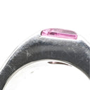 カルティエ Cartier タンクリング ピンクXホワイトゴールド K18WG ピンクトルマリン #50(JP10) リング 指輪 750 18金 18K 9.5号