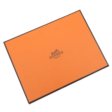 エルメス HERMES ベアンコンパクト ハバナ アリゲーター 二つ折り財布 シルバー金具 茶 クロコ