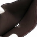 エルメス HERMES ベアンコンパクト ハバナ アリゲーター 二つ折り財布 シルバー金具 茶 クロコ