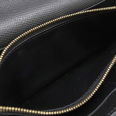 エルメス HERMES ケリーウォレット ロング トゥーゴー ブラック ヴォーエプソン 長財布 ゴールド金具 黒 ショルダー