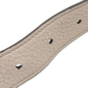 フェンディ FENDI ピーカブー アイ シー ユー ミディアム 7VA529 グレー レザー 2WAYバッグ シルバー金具 ISeeU ハンドバッグ ショルダーバッグ