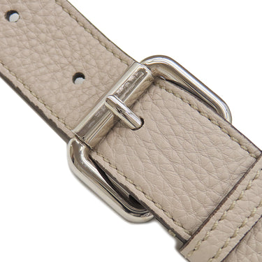 フェンディ FENDI ピーカブー アイ シー ユー ミディアム 7VA529 グレー レザー 2WAYバッグ シルバー金具 ISeeU ハンドバッグ ショルダーバッグ