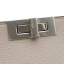 フェンディ FENDI ピーカブー アイ シー ユー ミディアム 7VA529 グレー レザー 2WAYバッグ シルバー金具 ISeeU ハンドバッグ ショルダーバッグ