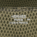 エルメス HERMES バーキン25 グリフォンセ リザード ハンドバッグ シルバー金具