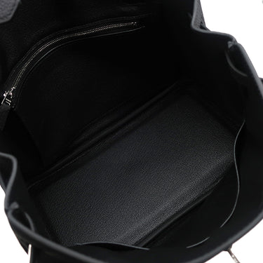 エルメス HERMES バーキン25 ブラック トゴ ハンドバッグ シルバー金具 黒 新品 未使用