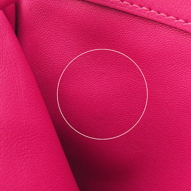 エルメス HERMES サックアリーヌ ミニ ローズメキシコ スイフト ショルダーバッグ シルバー金具