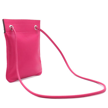 エルメス HERMES サックアリーヌ ミニ ローズメキシコ スイフト ショルダーバッグ シルバー金具