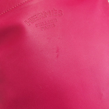 エルメス HERMES サックアリーヌ ミニ ローズメキシコ スイフト ショルダーバッグ シルバー金具