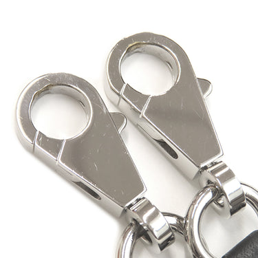 エルメス HERMES バンドリエール サングル ジグザグ セサミ×ホワイト×ブラック スイフト トワルコットン ショルダーストラップ シルバー金具 黒 白 茶