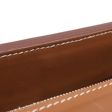 エルメス HERMES サック ヴァンキャトル 24/24 ミニ 21 ゴールド エバーカラー スイフト 2WAYバッグ シルバー金具 茶 ショルダー