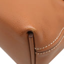 エルメス HERMES サック ヴァンキャトル 24/24 ミニ 21 ゴールド エバーカラー スイフト 2WAYバッグ シルバー金具 茶 ショルダー