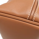 エルメス HERMES サック ヴァンキャトル 24/24 ミニ 21 ゴールド エバーカラー スイフト 2WAYバッグ シルバー金具 茶 ショルダー