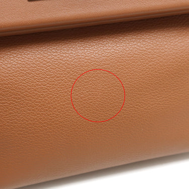 エルメス HERMES サック ヴァンキャトル 24/24 ミニ 21 ゴールド エバーカラー スイフト 2WAYバッグ シルバー金具 茶 ショルダー