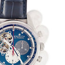 腕時計 ゼニス ZENITH クロノマスター 1969 エルプリメロ オープン 03.2040.4061/52.C700 自動巻き メンズ ブルー スモールセコンド