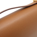 エルメス HERMES コンスタンス3 ミニ ゴールド ヴォーエプソン ショルダーバッグ ゴールド金具 茶