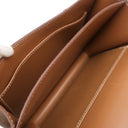 エルメス HERMES コンスタンス3 ミニ ゴールド ヴォーエプソン ショルダーバッグ ゴールド金具 茶