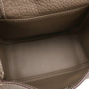 エルメス HERMES リンディ ミニ 20 エトゥープ トリヨンクレマンス ショルダーバッグ シルバー金具 グレージュ