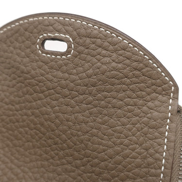 エルメス HERMES リンディ ミニ 20 エトゥープ トリヨンクレマンス ショルダーバッグ シルバー金具 グレージュ