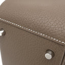 エルメス HERMES リンディ ミニ 20 エトゥープ トリヨンクレマンス ショルダーバッグ シルバー金具 グレージュ