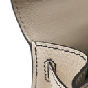 エルメス HERMES ミニケリードゥ 外縫い エトゥープ×ナタ シェーブル シェーブルシャムキラ 2WAYバッグ シャンパンゴールド金具 【PO品】 グレージュ オフホワイト バイカラー