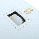 エルメス HERMES バーキン25 ブループリュム×ナタ ヴォーエプソン ハンドバッグ マットゴールド金具 【PO品】 水色 アイボリー バイカラー ゴールド金具