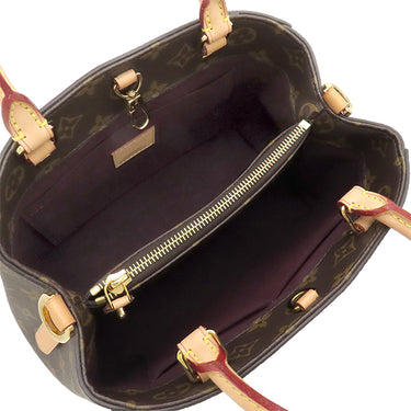 ルイヴィトン LOUIS VUITTON モンテーニュBB M41055 モノグラム モノグラムキャンバス 2WAYバッグ ゴールド金具 茶 ショルダー ハンドバッグ 鍵・パドロック・クロシェット欠品