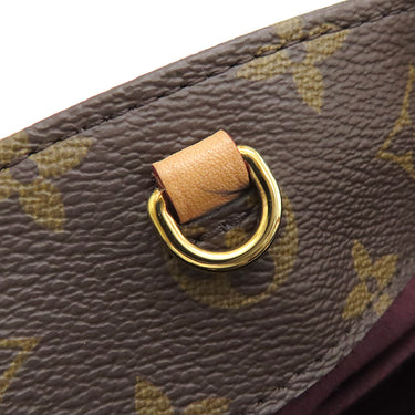 ルイヴィトン LOUIS VUITTON モンテーニュBB M41055 モノグラム モノグラムキャンバス 2WAYバッグ ゴールド金具 茶 ショルダー ハンドバッグ 鍵・パドロック・クロシェット欠品