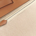 エルメス HERMES エールバッグジップPM 31 ナチュラルサブレ×エクリュ レザー ヴァッシュハンター トワルHレリーフ 2WAYバッグ シルバー金具 【PO品】 ブリッド ドゥ ガラ クロシェットに刻印有