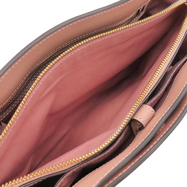 トリーバーチ TORY BURCH ロビンソン スモール ピンクムーン レザー トートバッグ ゴールド金具 ショルダー 肩掛け