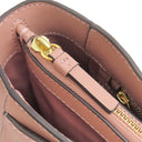 トリーバーチ TORY BURCH ロビンソン スモール ピンクムーン レザー トートバッグ ゴールド金具 ショルダー 肩掛け