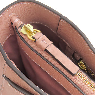 トリーバーチ TORY BURCH ロビンソン スモール ピンクムーン レザー トートバッグ ゴールド金具 ショルダー 肩掛け