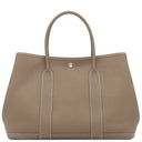 エルメス HERMES ガーデンパーティー PM エトゥープ ネゴンダ トートバッグ シルバー金具 グレージュ