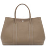 エルメス HERMES ガーデンパーティー PM エトゥープ ネゴンダ トートバッグ シルバー金具 グレージュ