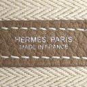 エルメス HERMES ガーデンパーティー PM エトゥープ ネゴンダ トートバッグ シルバー金具 グレージュ