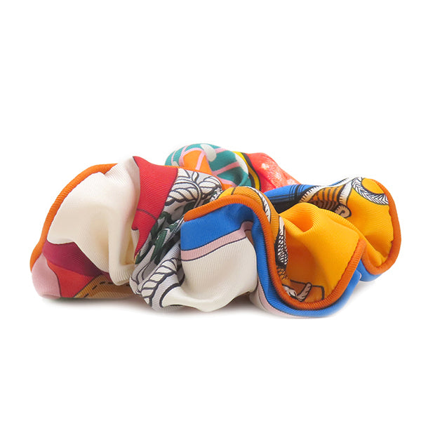 エルメス HERMES シュシュ クラウディア オレンジ シュシュ 《クラウディア》 | Hermès - エルメス-公式サイト