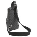 ルイヴィトン LOUIS VUITTON アヴェニュー スリングバッグ N41719 ダミエグラフィット ダミエグラフィットキャンバス ボディバッグ シルバー金具 黒 グレー