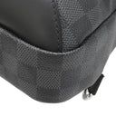 ルイヴィトン LOUIS VUITTON アヴェニュー スリングバッグ N41719 ダミエグラフィット ダミエグラフィットキャンバス ボディバッグ シルバー金具 黒 グレー