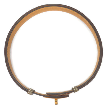 エルメス HERMES ケリー 18 エトゥープ ヴォーエプソン GP ベルト ローズゴールド金具 グレージュ ターンロック金具 スライド調節 RG PG