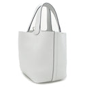 エルメス HERMES ピコタンロック PM 18 ブルーペール トリヨンクレマンス ハンドバッグ シルバー金具 新品 未使用 薄青