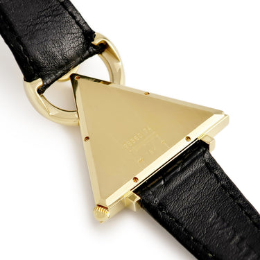 腕時計 ウォルサム WALTHAM フリーメイソン トライアングル 96380.74 手巻き メンズ K18YG無垢 シルバー 三角形 アンティーク 限定