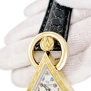 腕時計 ウォルサム WALTHAM フリーメイソン トライアングル 96380.74 手巻き メンズ K18YG無垢 シルバー 三角形 アンティーク 限定