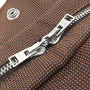 エルメス HERMES エールラインPM ブラウン キャンバス トートバッグ シルバー金具 茶