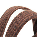 エルメス HERMES エールラインPM ブラウン キャンバス トートバッグ シルバー金具 茶